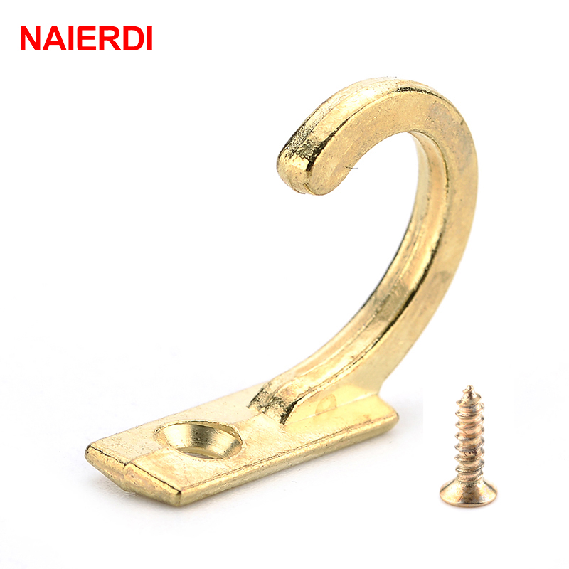 Furniture Hardware Bolts - NAIERDI 10PCS Kleine Antike Haken Wand