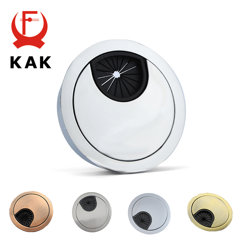 Furniture Hardware Outlet - KAK Zink-legierung Schreibtisch Draht Loch Abdeckung