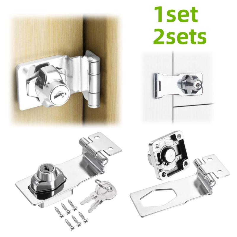 Furniture Hardware Bolts - 1/2 Sets Möbelsicherheitsschloss im Knopfstil, geeignet