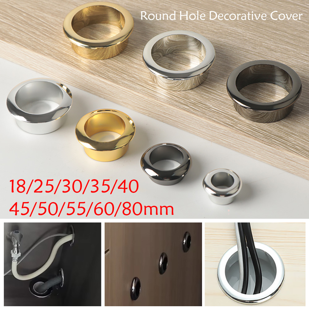 Furniture Hardware Outlet - 18-80mm Tisch Kabel Outlet Tülle Runde