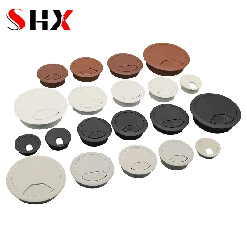 Furniture Hardware Outlet - 80mm Runde Kabeldurchführung Grünbronze Schreibtisch-Kabeldurchführung Tisch-Kabelauslass