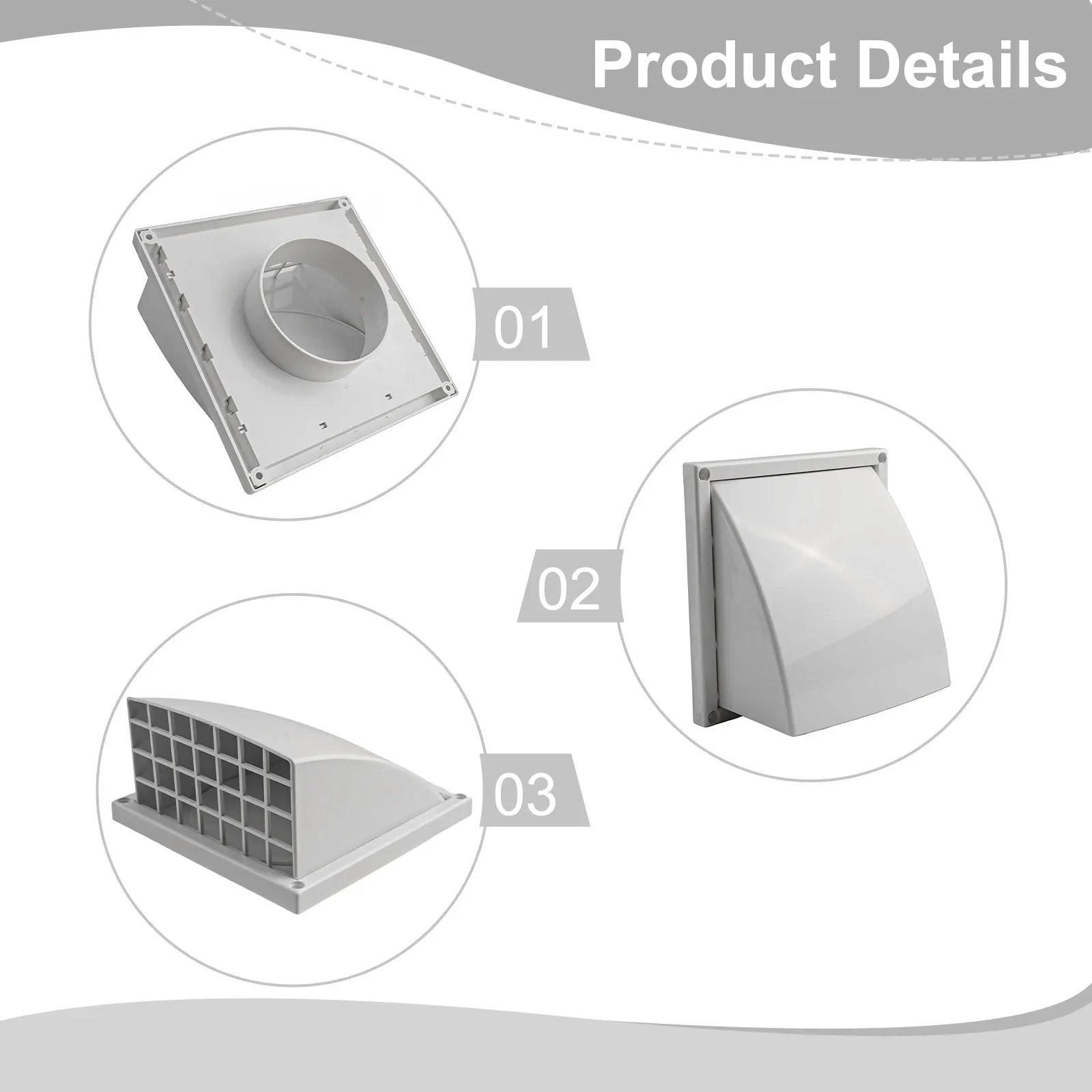 100MM, 125MM, 150MM Außenwand- – Furniture Hardware Outlet Bewertung und Preis