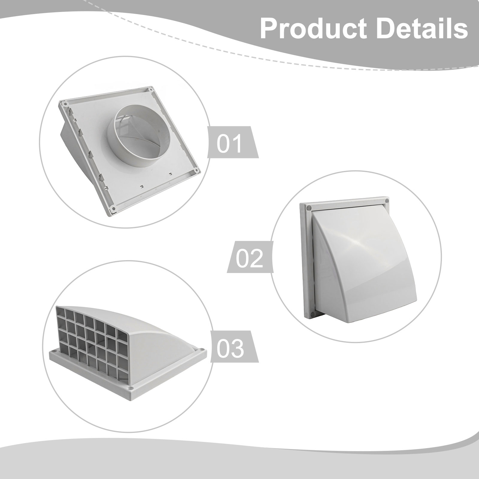 100 MM, 125 MM, 150 MM Außenwa – Furniture Hardware Outlet Bewertung und Preis