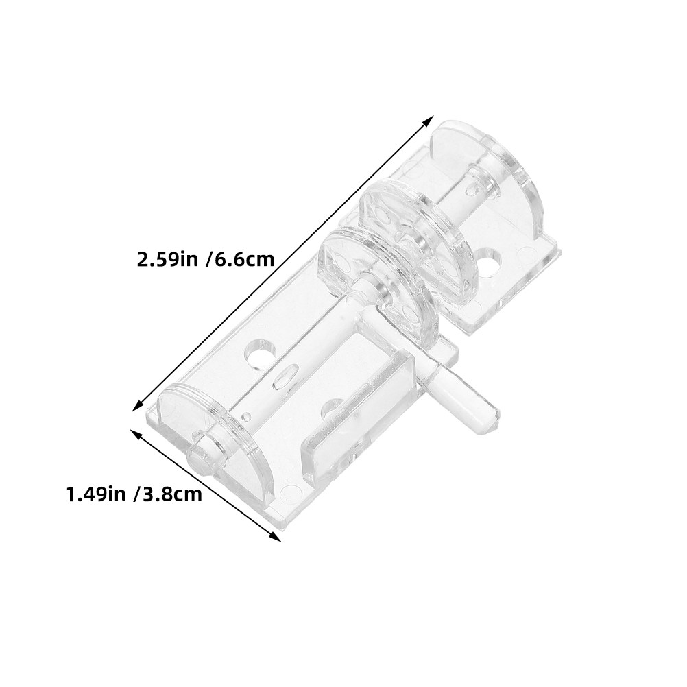 2 Stück transparente Türverrie – Furniture Hardware Bolts Bewertung und Preis