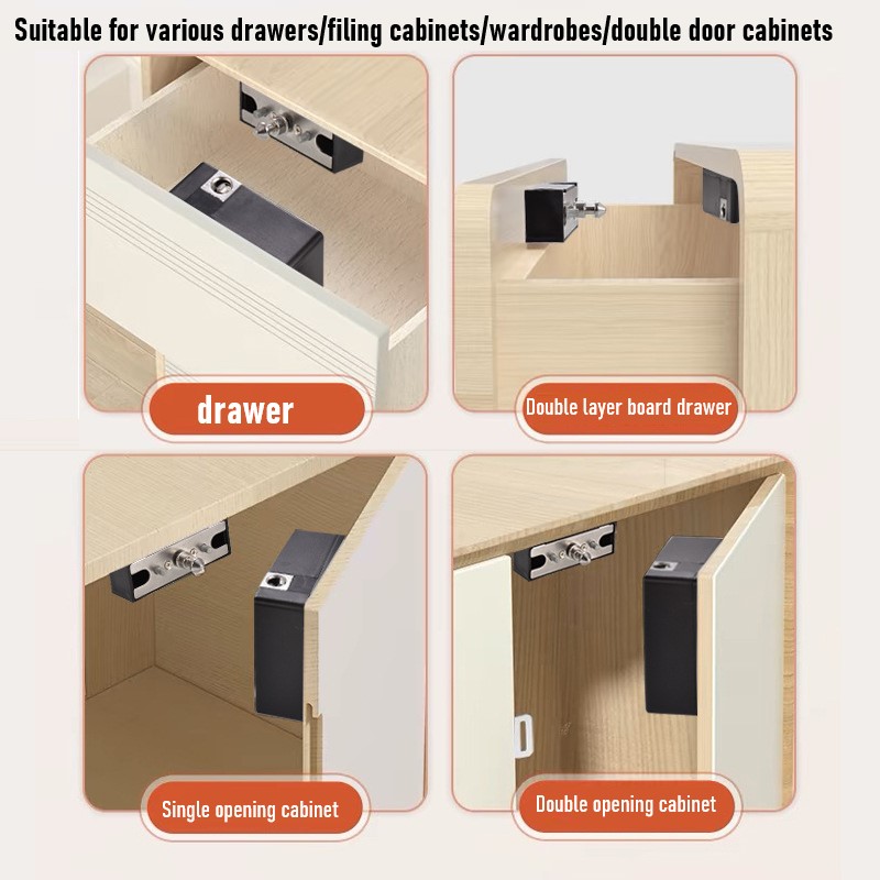 Tuya Smart Schrank Türschloss  – Furniture Hardware Bolts Bewertung und Preis